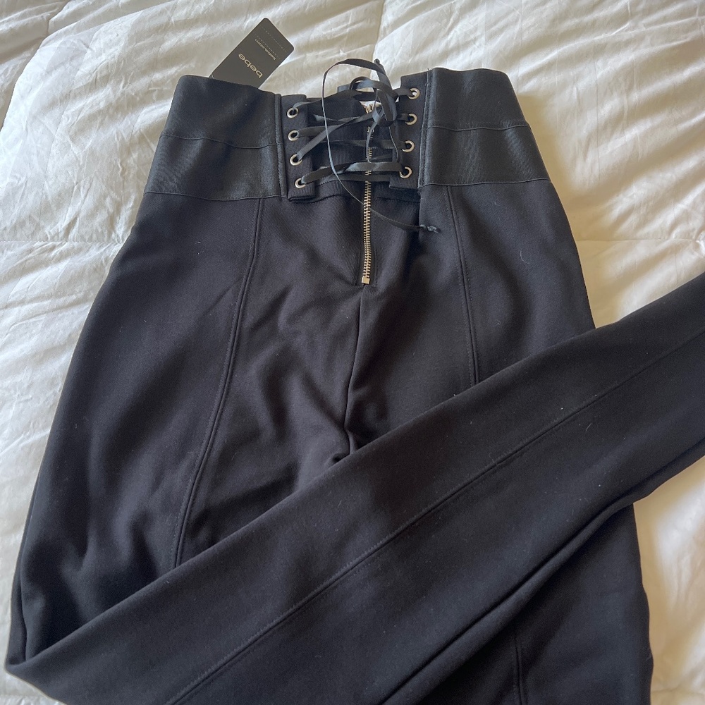 Bebe high rise corset Leggings